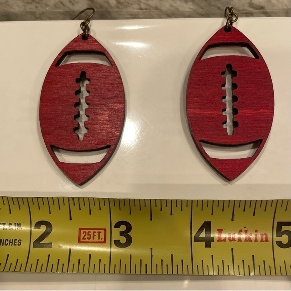Jewelry - Football earrings